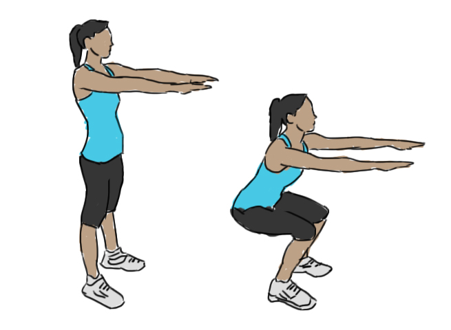 Air squat