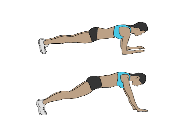 Bodyweight triceps extension
