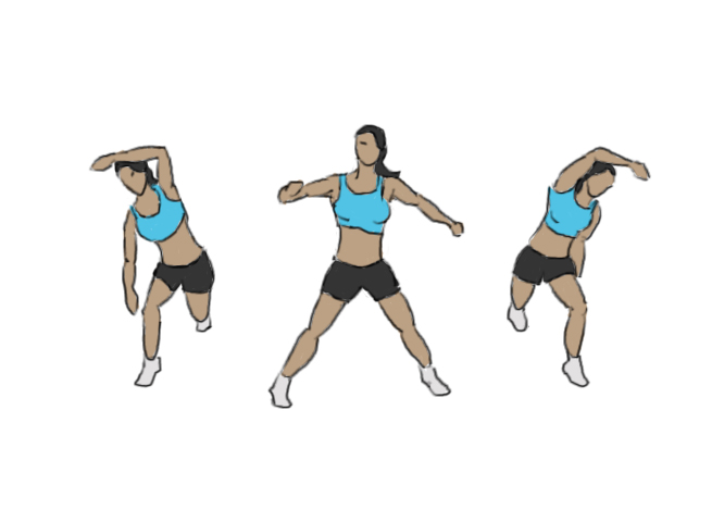 Capoeira lunges
