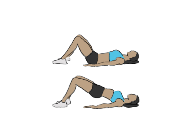 Glute bridge