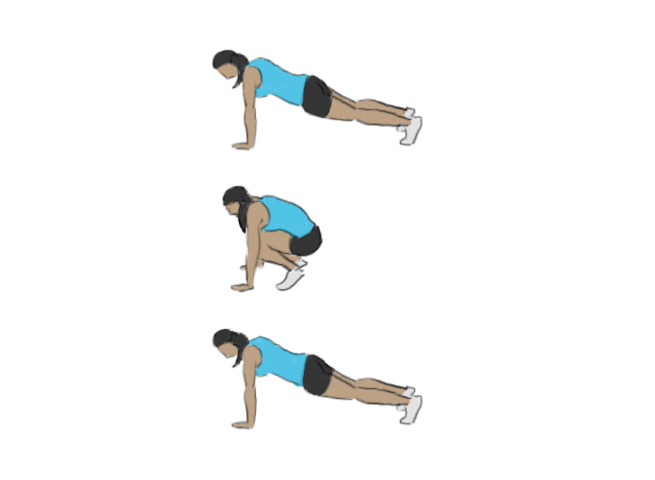 Double mountain top climbers