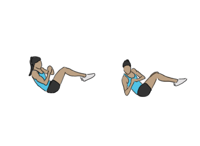 Russian Twists GoFitnessPlan Russian Twists GoFitnessPlan