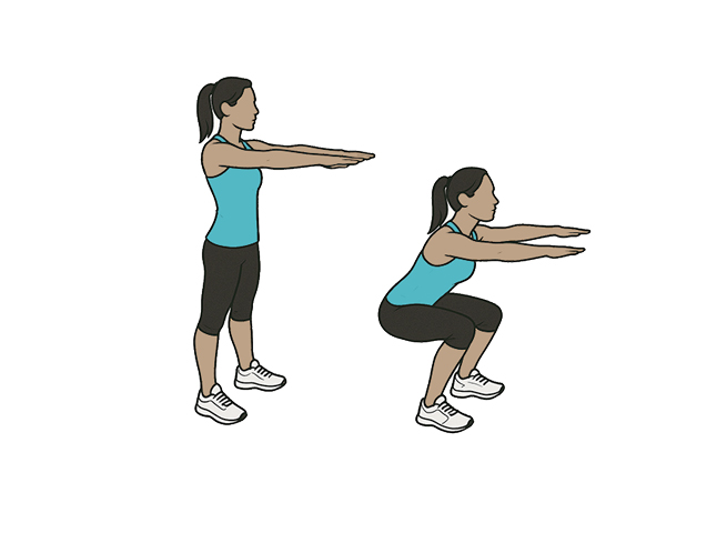 Air squat