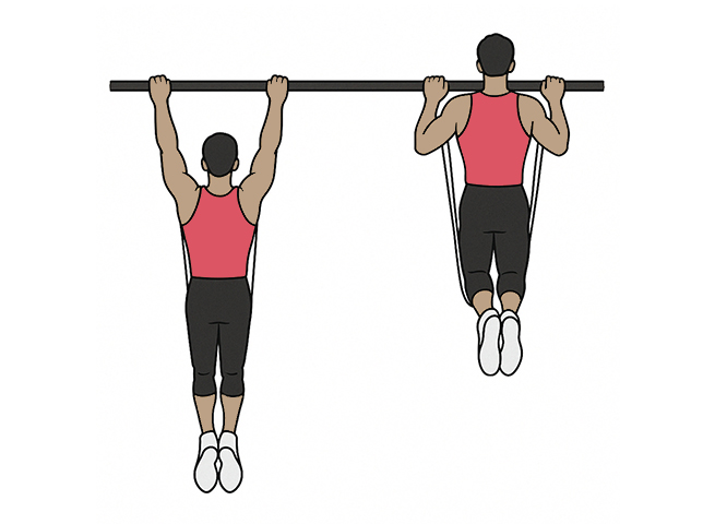 Band pull-ups