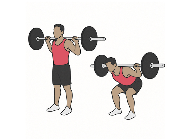 Barbell good morning