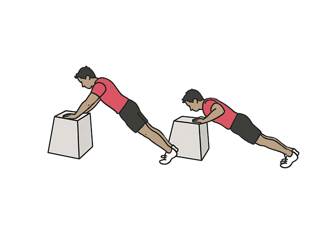 Box push-ups