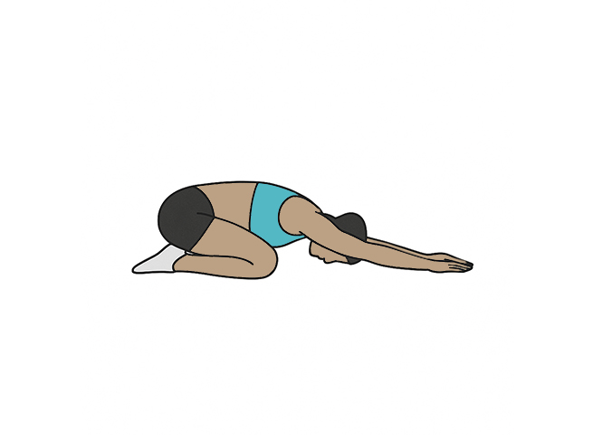 Child's pose