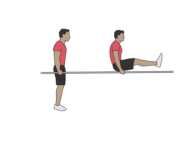 Leg raises