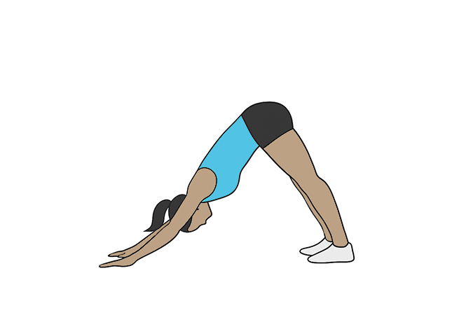 Downward facing dog