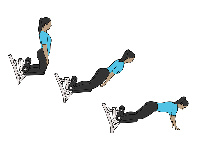 Natural glute ham raise