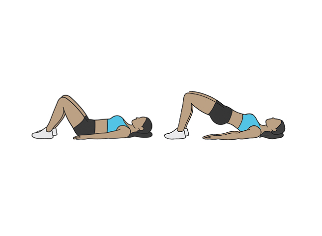Glute bridge