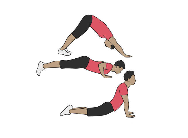 Hindu / Judo push-ups