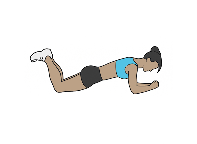 Knee plank TODO