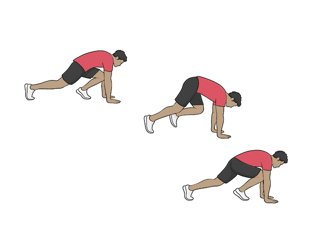 Mountain climbers switches