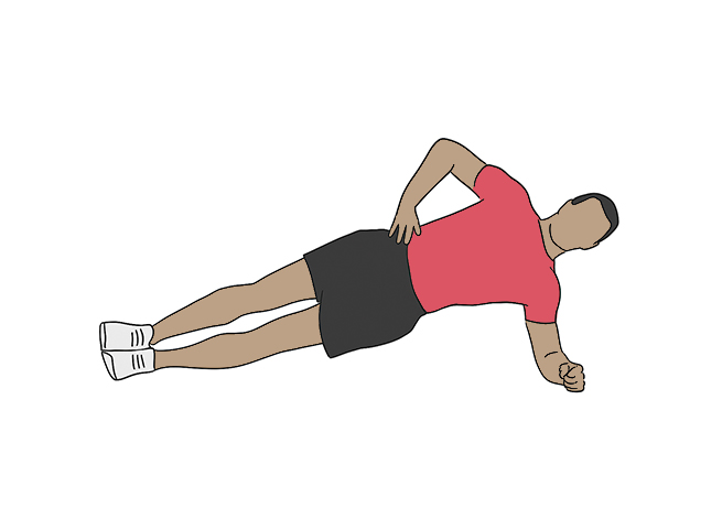 Side plank