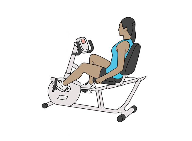 Recumbent bike