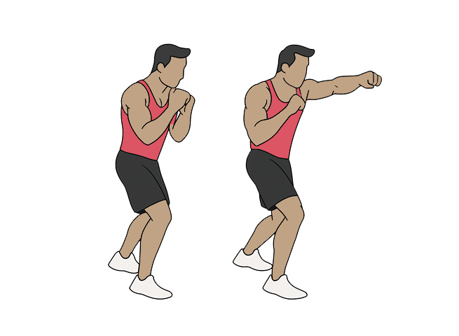 Shadow boxing