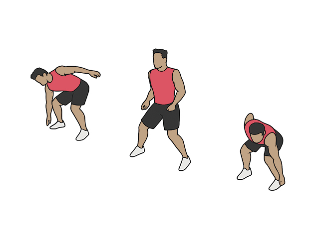 Shuffle in place
