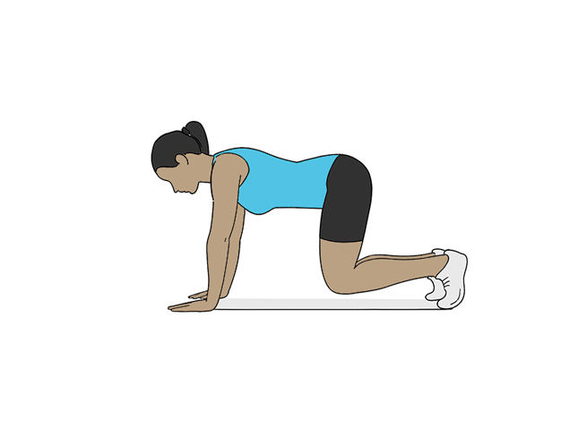 Neutral spine plank
