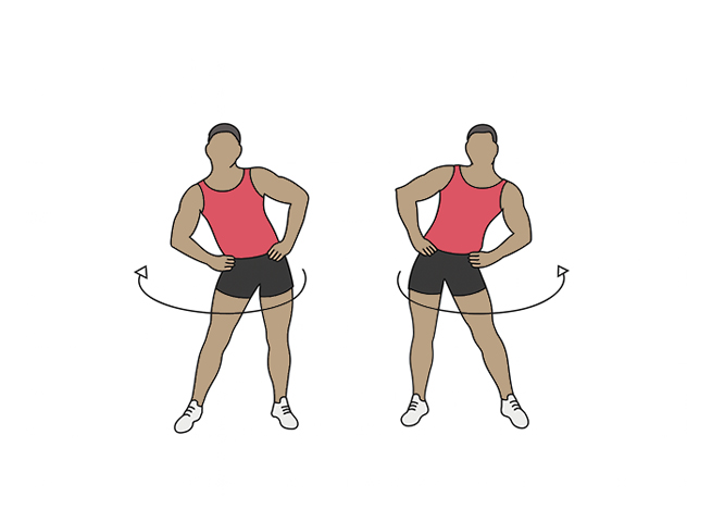 Pelvis rotation